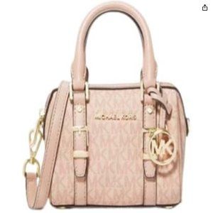 Michael Kors Bedford Legacy Extra-Small Logo Duffle Crossbody Bag …